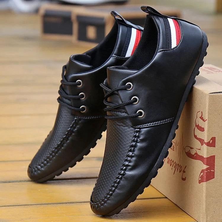 italienische Echtleder-Fahrerschuhe