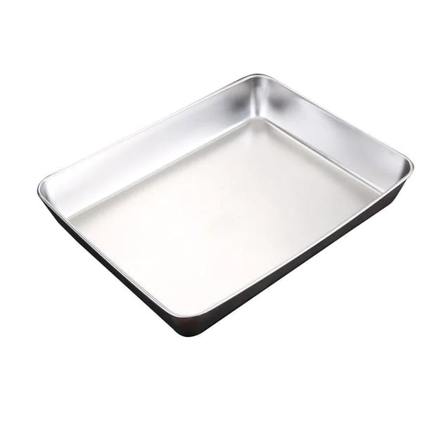 🍱Quadratischer Teller aus Edelstahl(Mit Deckel)