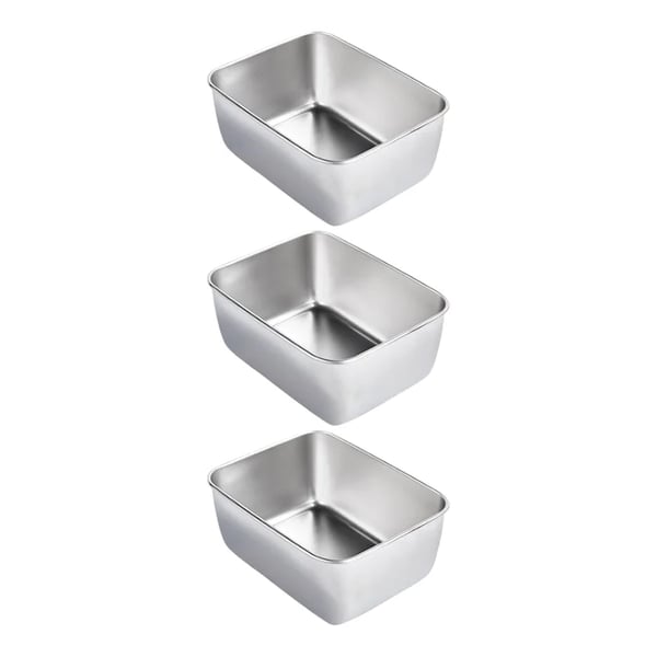 🍱Quadratischer Teller aus Edelstahl(Mit Deckel)