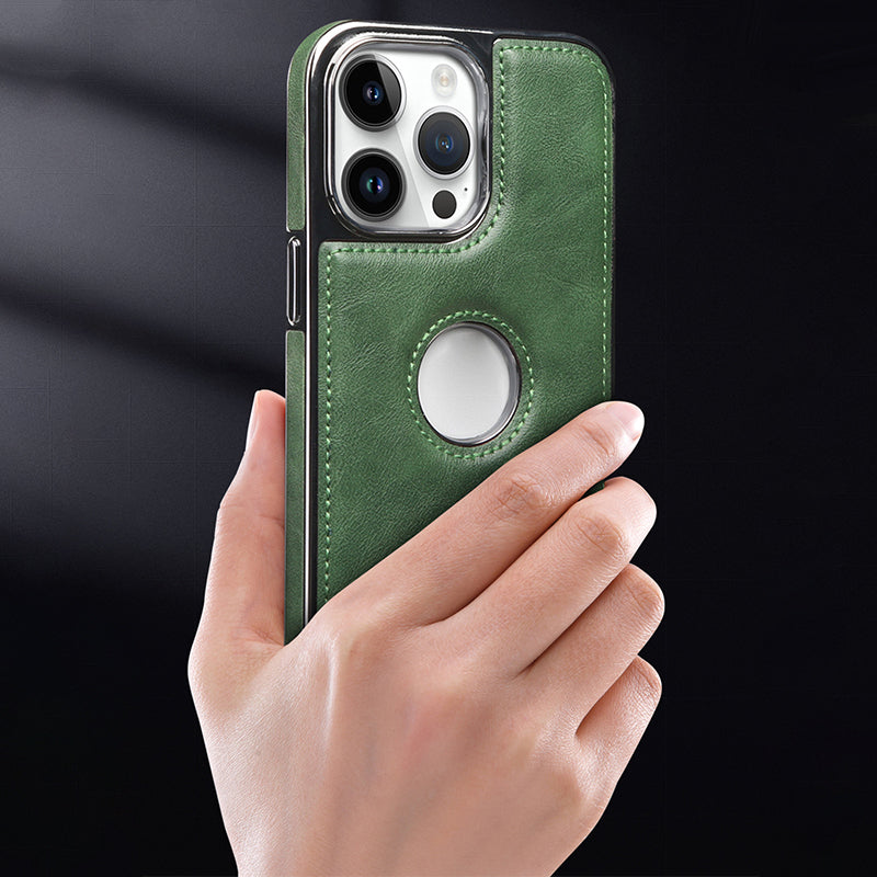 Luxus-Business-All-in-One-TPU-iPhone-Hülle mit magnetischem, freiliegendem Etikett