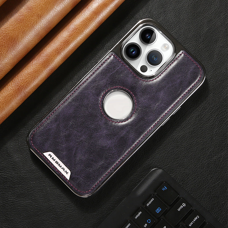 Luxus-Business-All-in-One-TPU-iPhone-Hülle mit magnetischem, freiliegendem Etikett