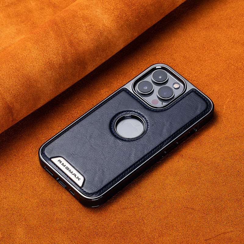 Luxus-Business-All-in-One-TPU-iPhone-Hülle mit magnetischem, freiliegendem Etikett