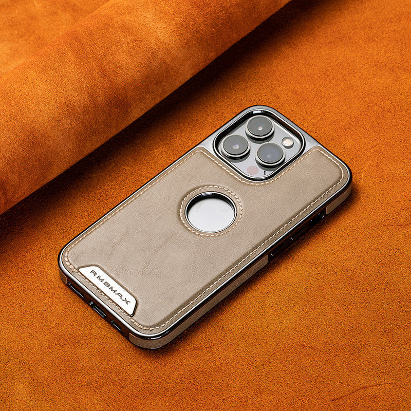 Luxus-Business-All-in-One-TPU-iPhone-Hülle mit magnetischem, freiliegendem Etikett