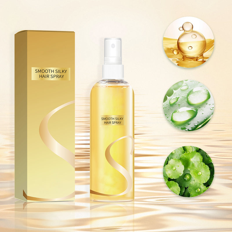 Leave-In Hair Oil Spray – glättender, langanhaltender Glanz