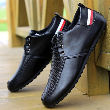 italienische Echtleder-Fahrerschuhe