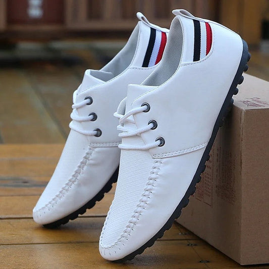 italienische Echtleder-Fahrerschuhe
