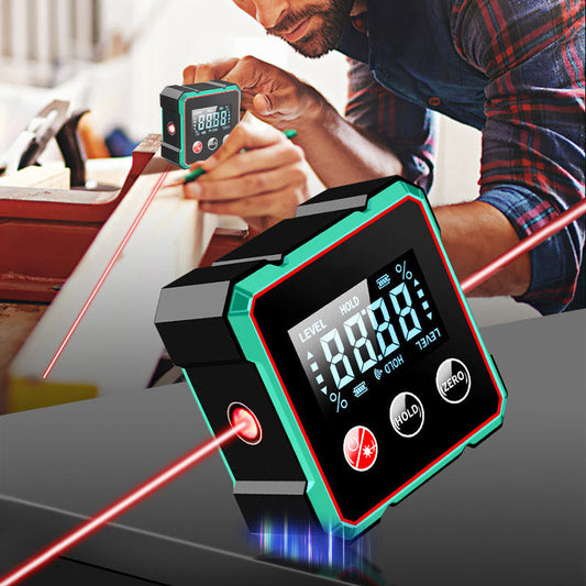 🔥Localizador de ângulo digital magnético com laser eletrônico