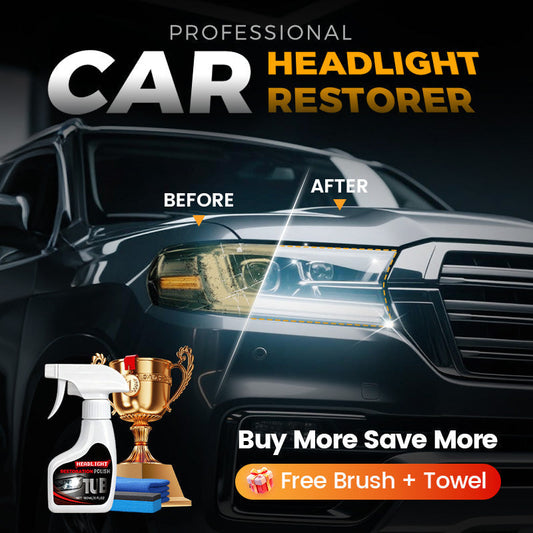 180 ml Restaurador profissional para faróis de automóveis com esponja