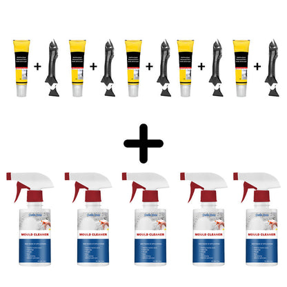 🔥PROMOÇÃO ESPECIAL 50% DE DESCONTO🎁Massa de vedação branca multifuncional e impermeável com raspador