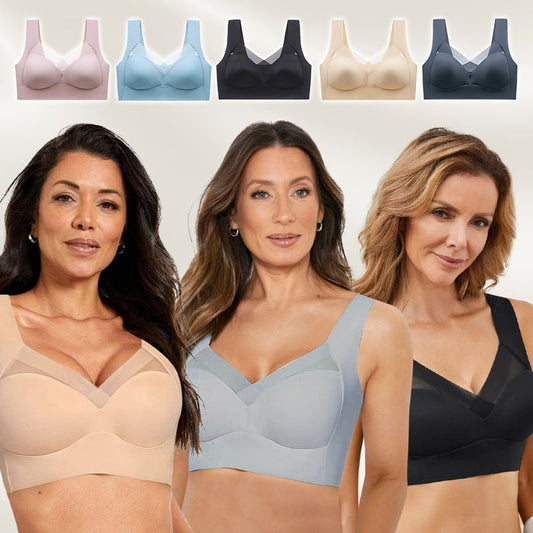 🌹⏰ Loucura do último dia🏆COMPRE 1 E GANHE 2 GRÁTIS💥Sutiãs sem aro sexy com push up