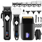 🔥PROMOÇÃO QUENTE - 50% DE DESCONTO🔥Máquina de cortar cabelo com display digital LCD vintage gravado