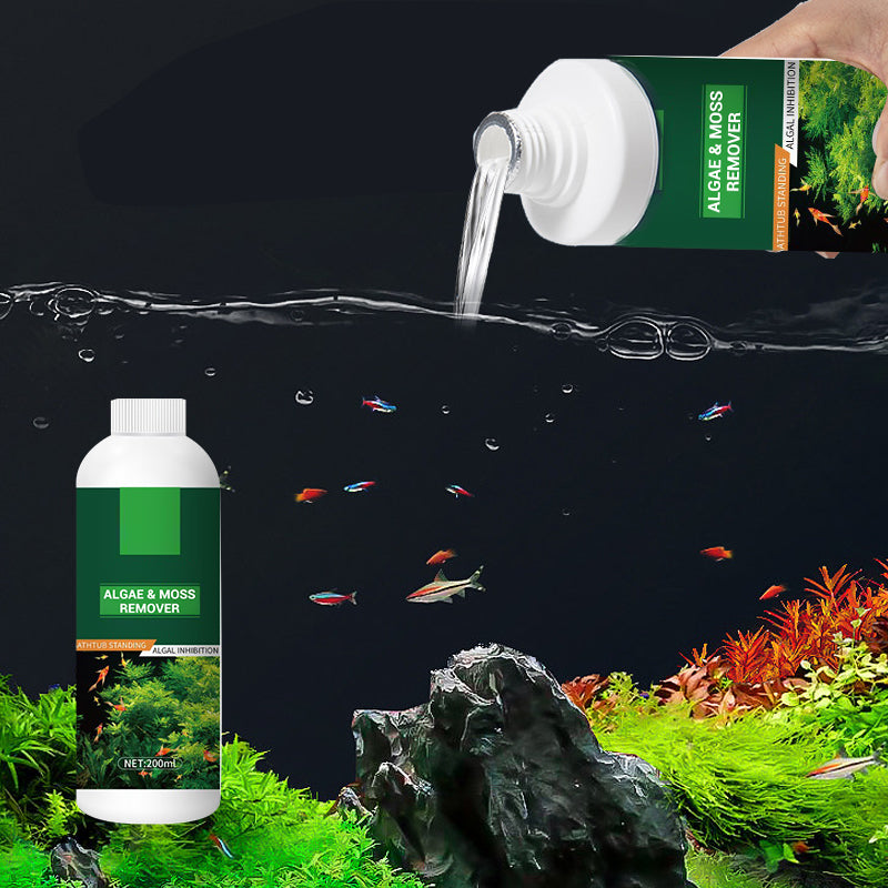 🎉Mehr kaufen, mehr sparen💥 Algen- & Moosentferner für das Aquarium - Sichere Wasseraufbereitung