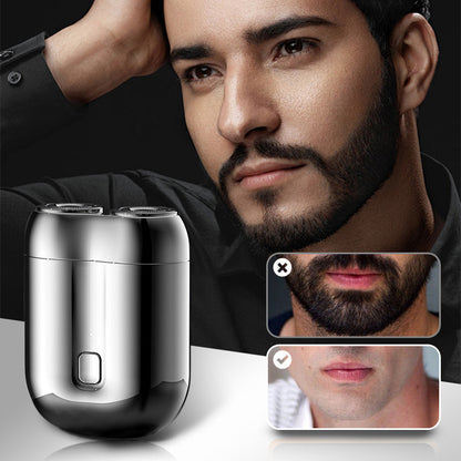 💥PROMOÇÃO QUENTE 40% DE DESCONTO💥2025 Nova Mini Máquina de Barbear Elétrica com Duas Cabeças