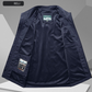 ⏰ Rajoitettu aika — 50 % ALENNUS 🔥 🧥 Miesten ylisuurikokoinen hihaton liivitakki taskuilla
