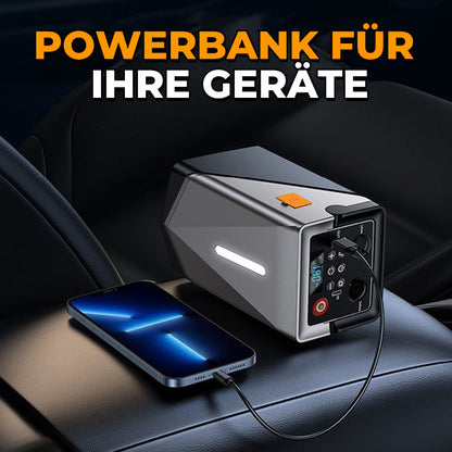 Multifunktionaler Jump Starter mit Luftpumpe und Gebläse