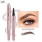 💞Mais de 50 mil unidades vendidas!💥✏️ Compre 1 e ganhe 1 grátis! ✨ Lápis de sobrancelhas 3D para microblading – Ponta com 4 pontas, à prova de água e traços naturais semelhantes aos fios de cabelo 🖌️