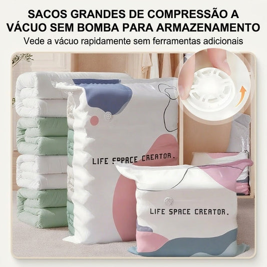 🔥Desconto de 50% no último dia!🔥Sacche Sottovuoto di Grande Capacità Senza Pompa