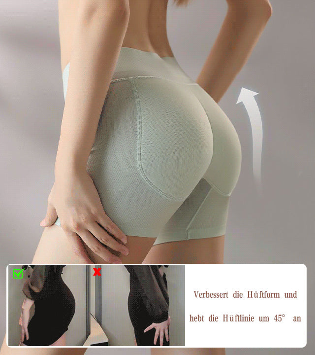 Latex Falsche Gesäß Quadrat Winkel Unterwäsche