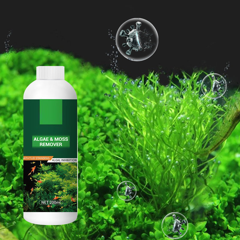 🎉Mehr kaufen, mehr sparen💥 Algen- & Moosentferner für das Aquarium - Sichere Wasseraufbereitung