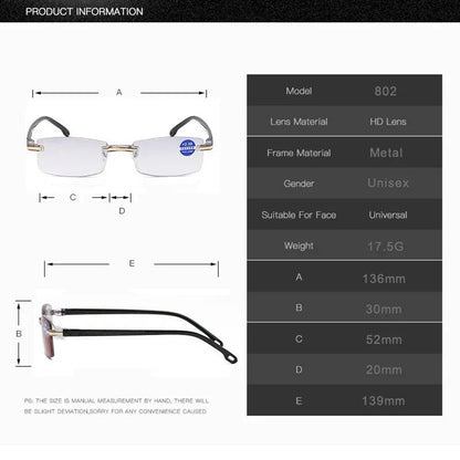 🔥Neue Lesebrille mit Saphirglas und hohem Blaulichtschutz für den doppelten Gebrauch✨