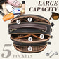 🔥Hot Sale Deals🔥👜Classic Multi-Compartment Adjustable Wide Strap Leather Crossbody🎁  Apple Bag👝