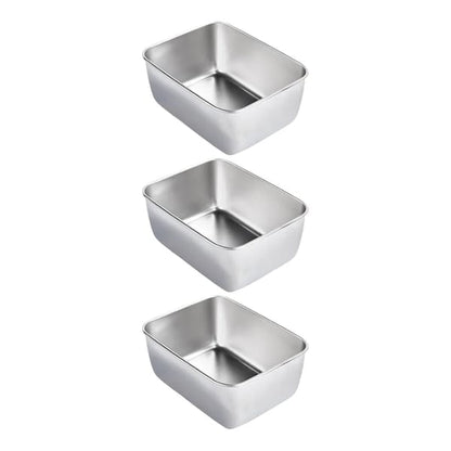 🍱Quadratischer Teller aus Edelstahl（Mit Deckel）