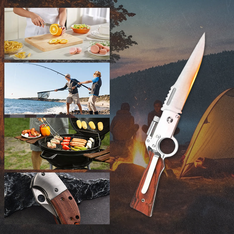 🔪Outdoor-Edelstahl-Feder-Klappmesser💥