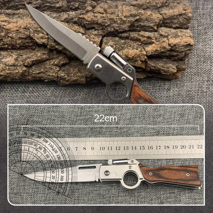 🔪Outdoor-Edelstahl-Feder-Klappmesser💥