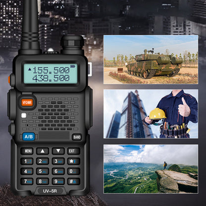 🔥Promoção quente com 50% de desconto🔥📡 Rádio amador UV-5R de longo alcance UV5R Rádio bidirecional Walkie-talkie de banda dupla