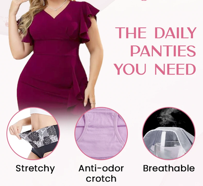 High Waist Tummy Control Auslaufsicheres Höschen