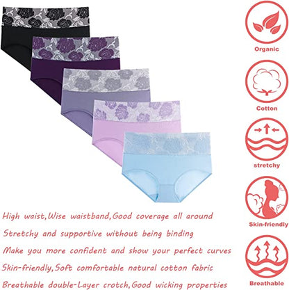 High Waist Tummy Control Auslaufsicheres Höschen