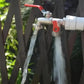 🔥Desconto de 41% no último dia!🔥Torneira de Jardim Universal em Aço Inoxidável com Duas Saídas – Válvulas Independentes, Resistente e de Fácil Instalação