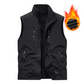 ⏰ Rajoitettu aika — 50 % ALENNUS 🔥 🧥 Miesten ylisuurikokoinen hihaton liivitakki taskuilla