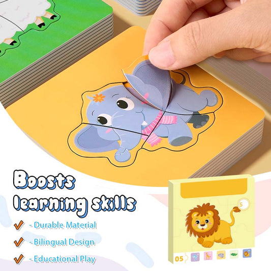 🎅 Jouluen Esimyynti -50% ALE✨ Lasten Hedelmäeläim Palapelit