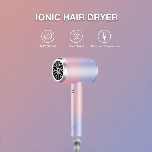 1200 W:n nopeakuivaava ioninen hiustenkuivaaja