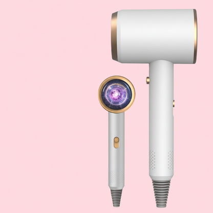 1200 W:n nopeakuivaava ioninen hiustenkuivaaja