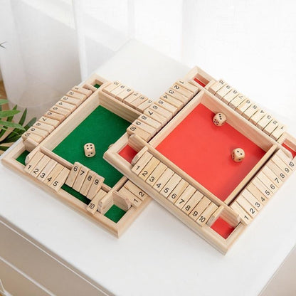 🔥HAUSKAT PERHEPELIT – Shut The Box -lautapeli🎲