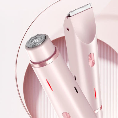 Aparador Feminino Duplo com Impermeabilidade IPX7 💦 | Depilação Fácil e Segura, Lavável em Água!