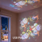 🥳PROMOÇÃO ESPECIAL 2026🥳💞Mais de 50 000 unidades vendidas! Projetor LED giratório com efeitos de iluminação dinâmicos