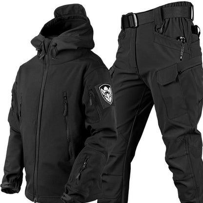 Men's Tactical Soft Shell Jacket & Pants Set