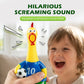 Novelty Screaming Soccer Chicken Toy