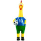 Novelty Screaming Soccer Chicken Toy