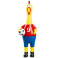 Novelty Screaming Soccer Chicken Toy