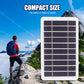 🔥Promoção por Tempo Limitado 50% DE DESCONTO!🔥Painel solar flexível de 2 W e 5 V