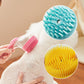 📢📢30% OFF !! ⏰ Pet Bath Brush with Soap Dispenser – Long Handle, No Bending, Soft & Efficient, Easy Bath at Home 🧼✨