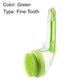 📢📢30% OFF !! ⏰ Pet Bath Brush with Soap Dispenser – Long Handle, No Bending, Soft & Efficient, Easy Bath at Home 🧼✨
