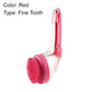 📢📢30% OFF !! ⏰ Pet Bath Brush with Soap Dispenser – Long Handle, No Bending, Soft & Efficient, Easy Bath at Home 🧼✨