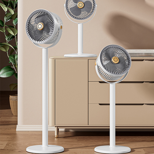 🔥 50% DE DESCONTO – Ventilador de Chão com Altura Ajustável e Silencioso | 3 velocidades, econômico & perfeito para casa ou escritório 🎁⏰