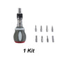 🎁 50% DE DESCONTO 🎅 Kit de 8 em 1 com Chave de Fenda Ratenete Magnética | Multifuncional, compacta & ideal para reparos rápidos