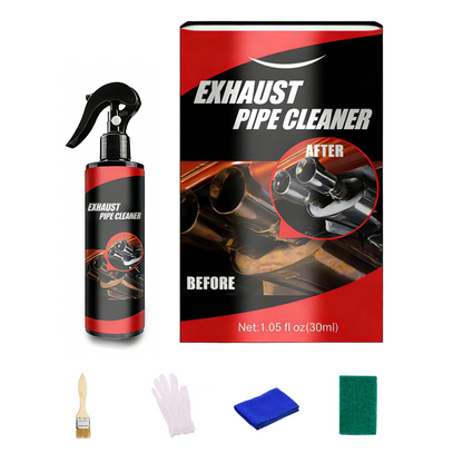 Kit de limpeza e remoção de ferrugem para tubos de escape